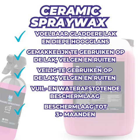 Owly Ceramic Spraywax | 20L - Kira Cleaning Products