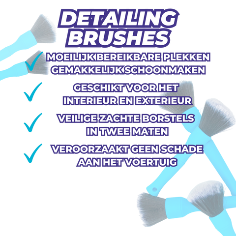 Owly Detailing Brushes | 2st. - Kira Cleaning Products